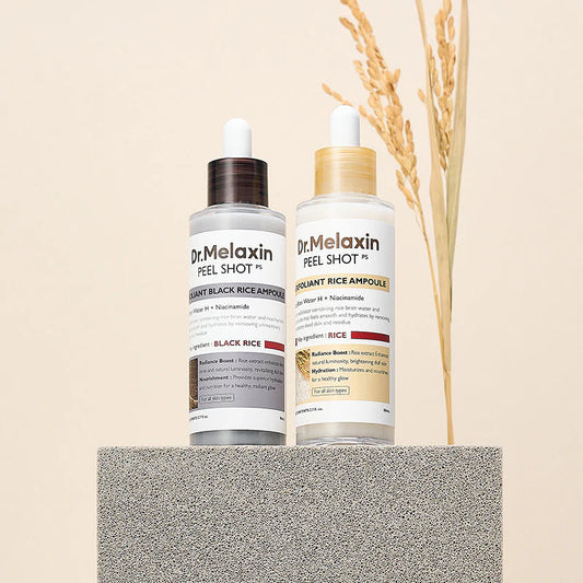 Línea Peel Shot Glow Pure Rice 